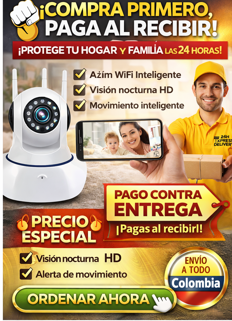 Camara Robotica Wifi 3 antenas